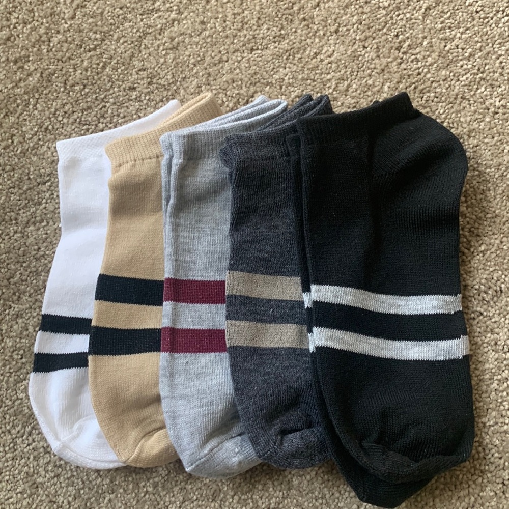 Multiple colored socks